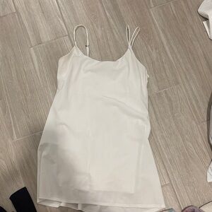 Abercrombie & Fitch White Slip Dress